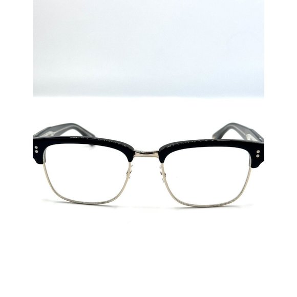 Garrett Leight GLCO Men's Gibson Color Black/Gold Eyeglasses New  - Picture 2 of 5